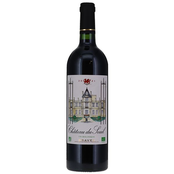 Château du Seuil Organic, Graves Rouge, 75 cl x 12