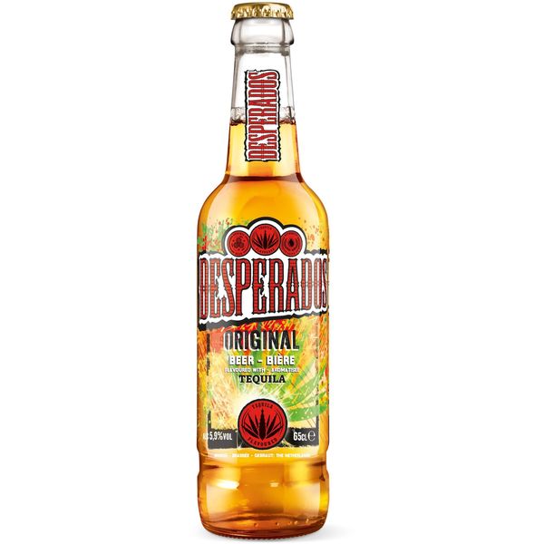 Desperado tequila flavored beer for guests in 2023