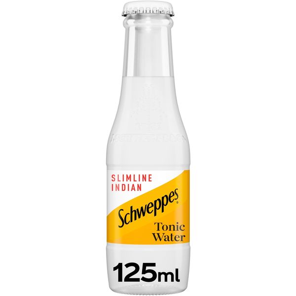 Schweppes Slimline Tonic Water, NRB, 125 ml x 24