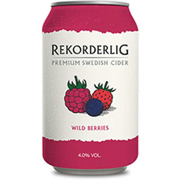 Rekorderlig Wild Berries, Can, 330 ml x 24