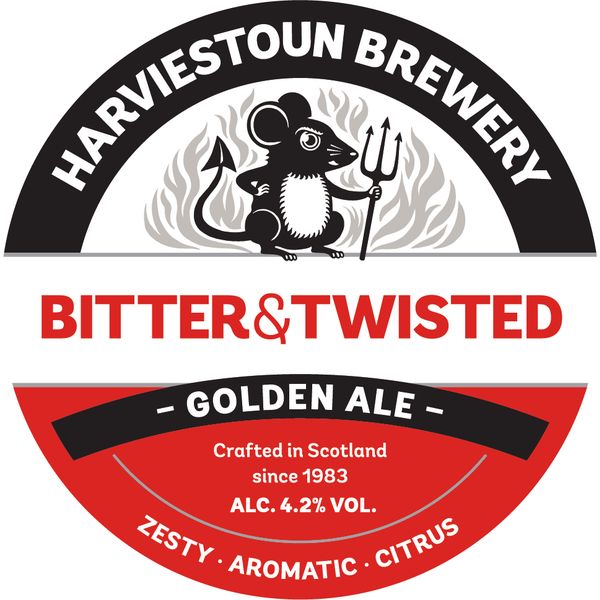 Harviestoun Bitter & Twisted, Keg, 50L