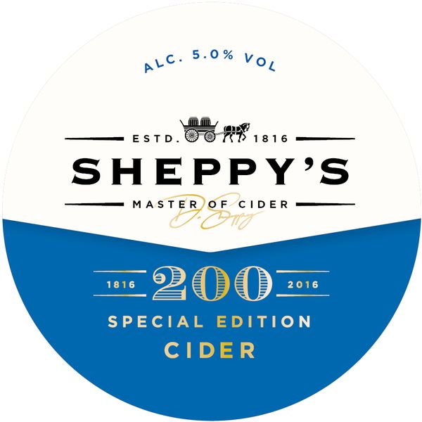 Sheppy's 200 Special Edition Cider, Keg, 50 lt x 1