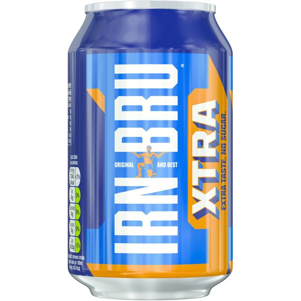 Irn Bru Xtra, Can, 330ml x 24