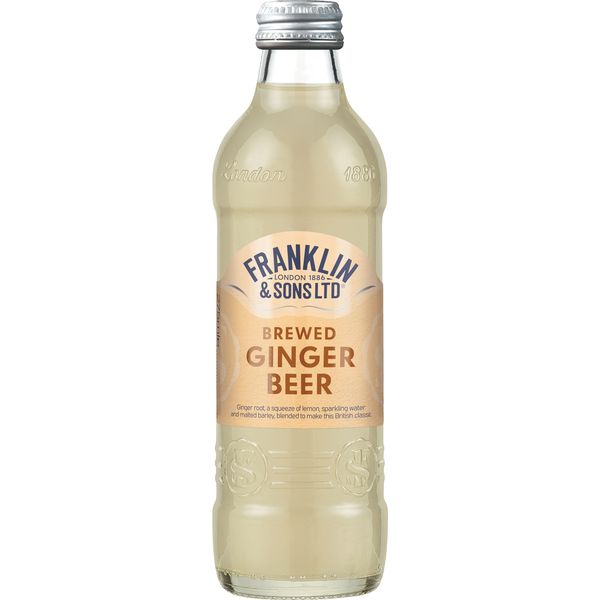 Franklin & Sons Original Ginger Beer, 200 ml x 24