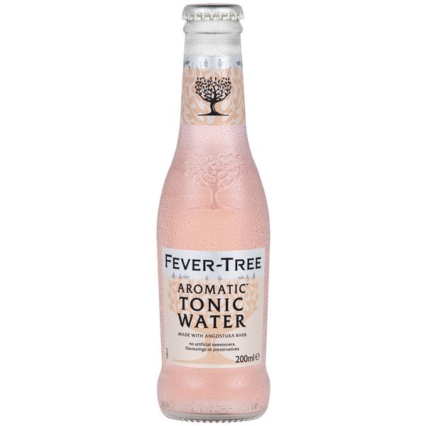 Fever Tree Aromatic Tonic Water, 200ml x 24