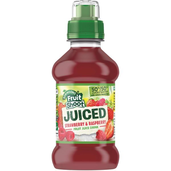 Fruit Shoot Juiced Strawberry & Raspberry, PET, 200ml x 24