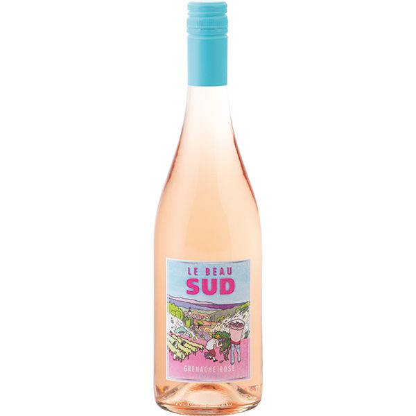 Rosé,Pays cl Beau x Grenache 75 Le 6 d\'Oc, Sud