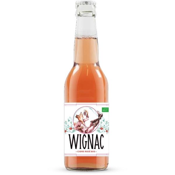 Wignac Cider Rosé Gypsie Fox, 330 ml x 12